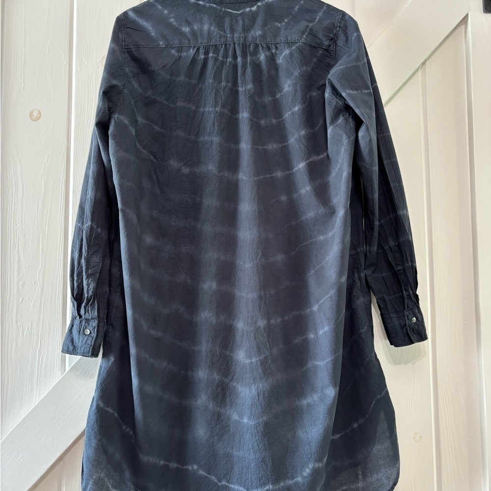 Women’s Hartford Alternative Classics Dark Navy Shirt Lagenlook Vacation size 1 - Picture 4 of 9